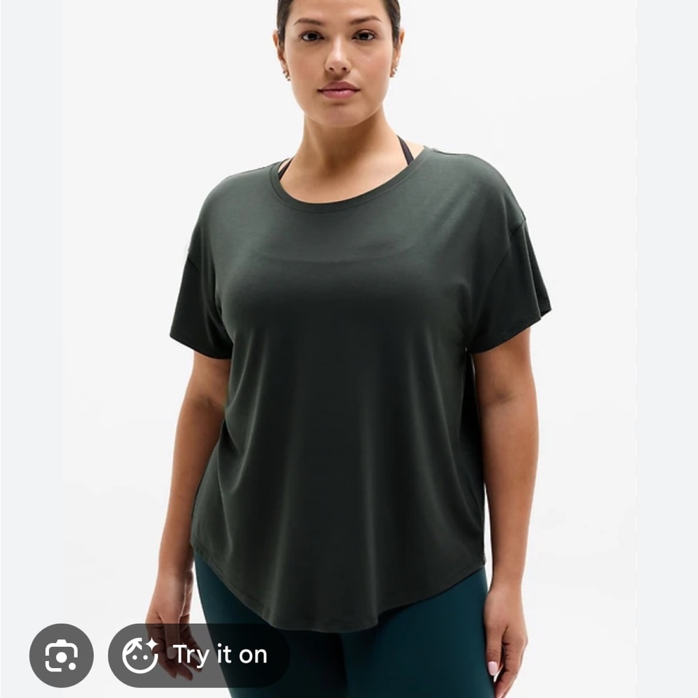 Athleta With Ease Tee NWOT XL Tall